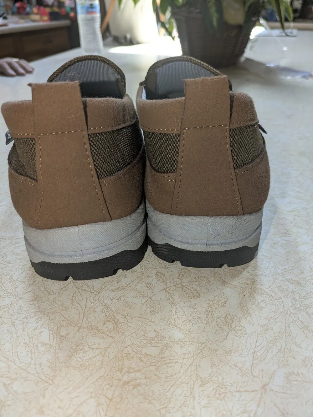 CNA.TROP Men's Outdoor Slip-On Walking Shoes Brown Size 47 (US 13)